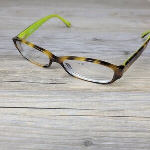 Coach Eyeglasses Frames HC 6001 Emily 5052 Tortoise Lime Green Women 50-15-135